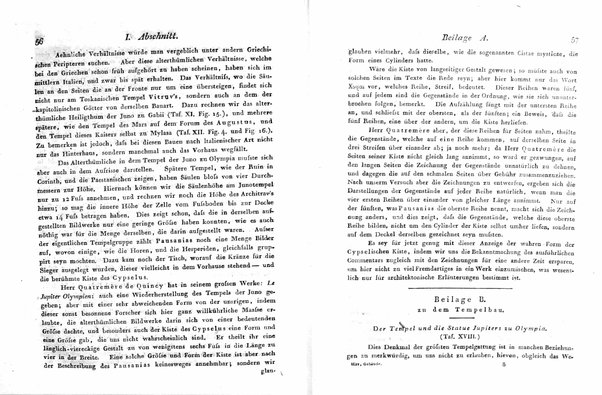 3: Die lehre der gebäude bei den Griechen und Römern. Von A. Hirt. Mit achtzehn tafeln