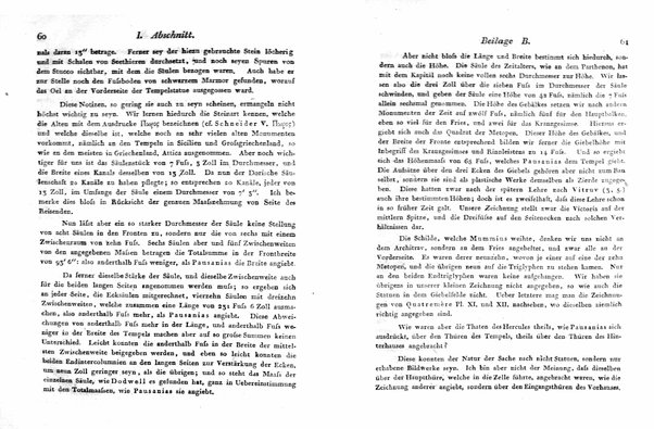 3: Die lehre der gebäude bei den Griechen und Römern. Von A. Hirt. Mit achtzehn tafeln