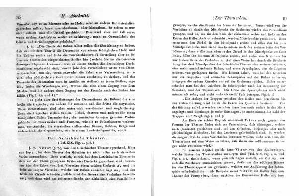 3: Die lehre der gebäude bei den Griechen und Römern. Von A. Hirt. Mit achtzehn tafeln