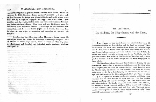 3: Die lehre der gebäude bei den Griechen und Römern. Von A. Hirt. Mit achtzehn tafeln