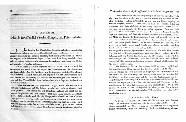 3: Die lehre der gebäude bei den Griechen und Römern. Von A. Hirt. Mit achtzehn tafeln