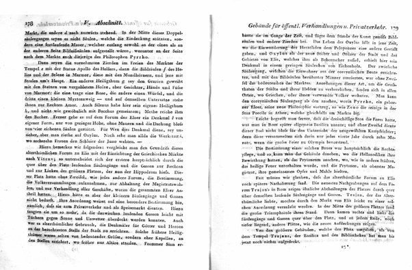 3: Die lehre der gebäude bei den Griechen und Römern. Von A. Hirt. Mit achtzehn tafeln