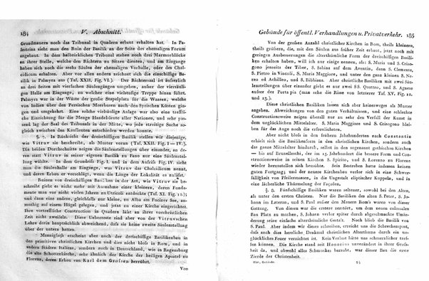 3: Die lehre der gebäude bei den Griechen und Römern. Von A. Hirt. Mit achtzehn tafeln