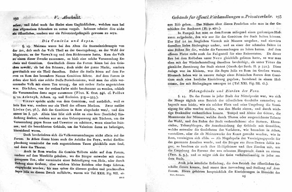 3: Die lehre der gebäude bei den Griechen und Römern. Von A. Hirt. Mit achtzehn tafeln