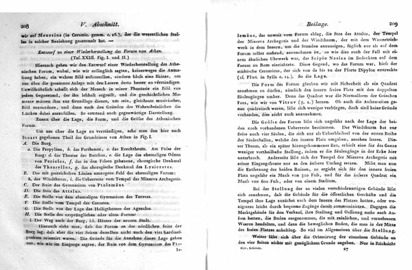3: Die lehre der gebäude bei den Griechen und Römern. Von A. Hirt. Mit achtzehn tafeln