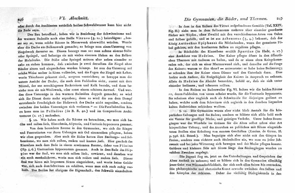 3: Die lehre der gebäude bei den Griechen und Römern. Von A. Hirt. Mit achtzehn tafeln