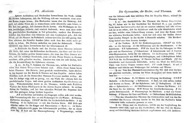 3: Die lehre der gebäude bei den Griechen und Römern. Von A. Hirt. Mit achtzehn tafeln