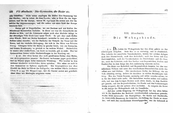 3: Die lehre der gebäude bei den Griechen und Römern. Von A. Hirt. Mit achtzehn tafeln