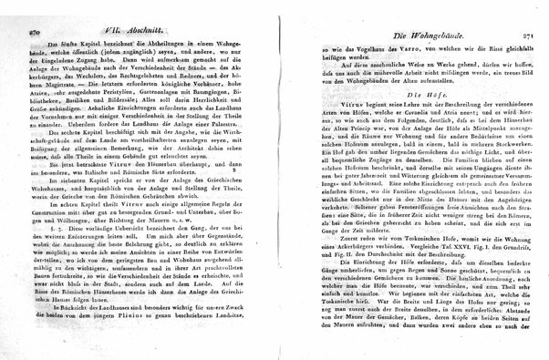 3: Die lehre der gebäude bei den Griechen und Römern. Von A. Hirt. Mit achtzehn tafeln