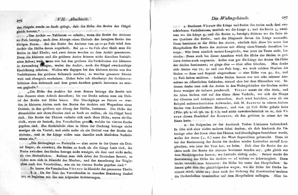 3: Die lehre der gebäude bei den Griechen und Römern. Von A. Hirt. Mit achtzehn tafeln