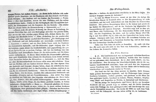 3: Die lehre der gebäude bei den Griechen und Römern. Von A. Hirt. Mit achtzehn tafeln