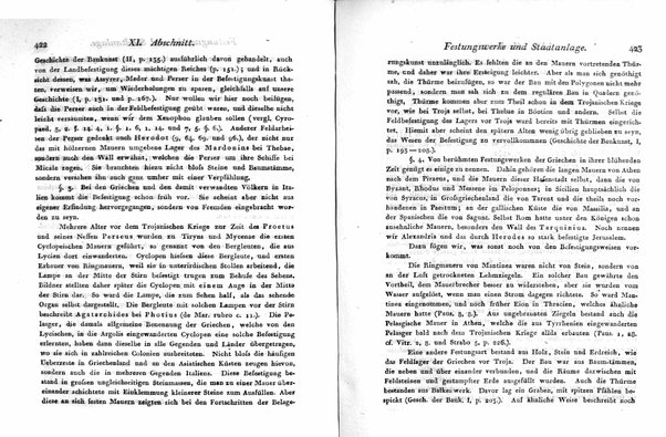 3: Die lehre der gebäude bei den Griechen und Römern. Von A. Hirt. Mit achtzehn tafeln