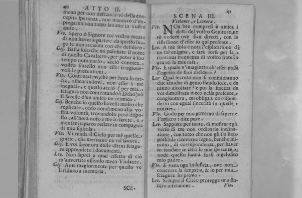 1: Il tempo è galanthomo comedia prima del signor don Archangelo Spagna. Rappresentata nel Collegio Salviati