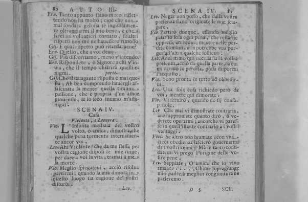 1: Il tempo è galanthomo comedia prima del signor don Archangelo Spagna. Rappresentata nel Collegio Salviati