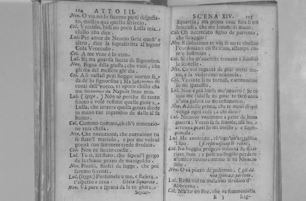 1: Il tempo è galanthomo comedia prima del signor don Archangelo Spagna. Rappresentata nel Collegio Salviati