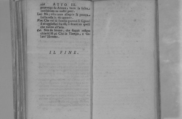 1: Il tempo è galanthomo comedia prima del signor don Archangelo Spagna. Rappresentata nel Collegio Salviati