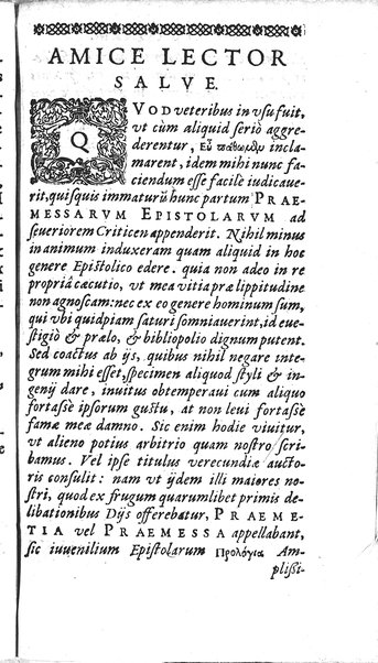 Iusti RickI ... Primitiae epistolicæ, ad Jtalos & Belgas, quive in ijs locis. Ill.mo ... D. Michaeli Angelo Tunto, S.R.E. cardinali ... centuria prima