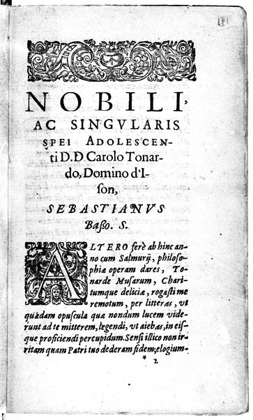 Philosophiae naturalis aduersus Aristotelem libri 12. In quibus abstrusa veterum physiologia restauratur, & Aristotelis errores solidis rationibus refelluntur. A Sebastiano Bassone, doctore medico. Cum indice locupletissimo