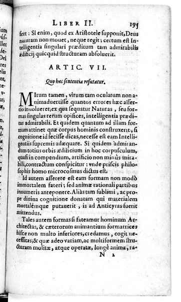 Philosophiae naturalis aduersus Aristotelem libri 12. In quibus abstrusa veterum physiologia restauratur, & Aristotelis errores solidis rationibus refelluntur. A Sebastiano Bassone, doctore medico. Cum indice locupletissimo