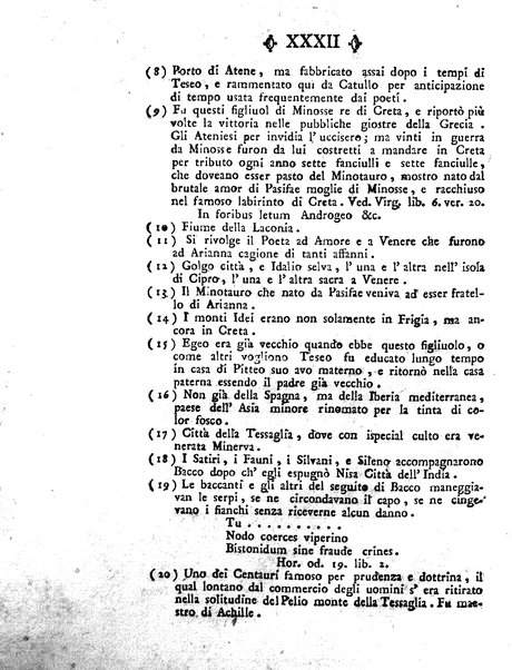 L'epitalamio di Catullo sulle nozze di Teti e di Peleo tradotto in ottava rima da Giuseppe Petrucci ... A cui si aggiungono alcune Odi scelte d'Anacreonte tradotte in canzonette italiane dal conte Imerio Piacenti