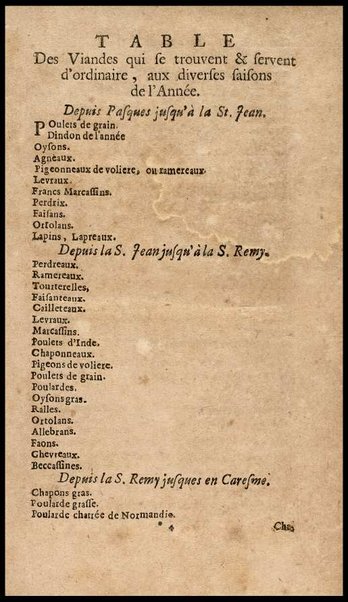 Le vrai cuisinier françois, enseignant la maniere de bien aprêter & assaisonner toutes sortes de viandes, grasses & maigres, ... Augmenté d'un Nouveau confiturier, qui apprend à bien faire toutes sortes de confitures, ... Du Maitre d'hotel et du Grand ecuyer-tranchant, ensemble d'une table alphabetique de matieres qui sont traiteées dans tout le livre. Par le sieur De La Varenne, ecuyer de cuisine de monsr. le Marquisd'Uxelles [!], ...