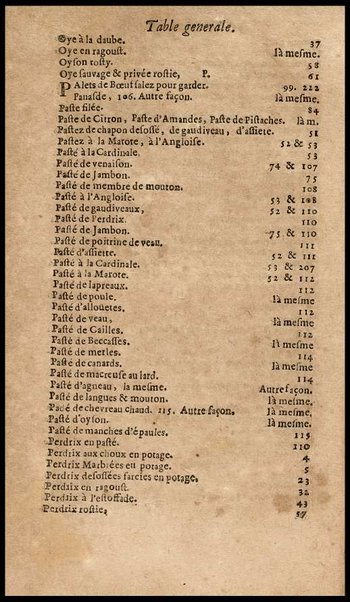 Le vrai cuisinier françois, enseignant la maniere de bien aprêter & assaisonner toutes sortes de viandes, grasses & maigres, ... Augmenté d'un Nouveau confiturier, qui apprend à bien faire toutes sortes de confitures, ... Du Maitre d'hotel et du Grand ecuyer-tranchant, ensemble d'une table alphabetique de matieres qui sont traiteées dans tout le livre. Par le sieur De La Varenne, ecuyer de cuisine de monsr. le Marquisd'Uxelles [!], ...