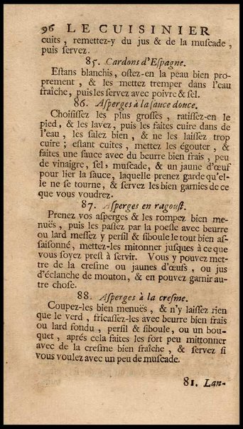 Le vrai cuisinier françois, enseignant la maniere de bien aprêter & assaisonner toutes sortes de viandes, grasses & maigres, ... Augmenté d'un Nouveau confiturier, qui apprend à bien faire toutes sortes de confitures, ... Du Maitre d'hotel et du Grand ecuyer-tranchant, ensemble d'une table alphabetique de matieres qui sont traiteées dans tout le livre. Par le sieur De La Varenne, ecuyer de cuisine de monsr. le Marquisd'Uxelles [!], ...