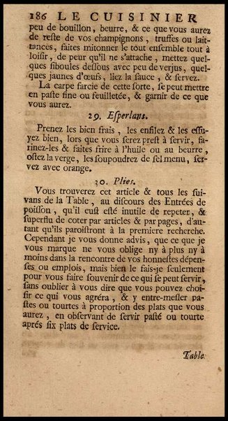 Le vrai cuisinier françois, enseignant la maniere de bien aprêter & assaisonner toutes sortes de viandes, grasses & maigres, ... Augmenté d'un Nouveau confiturier, qui apprend à bien faire toutes sortes de confitures, ... Du Maitre d'hotel et du Grand ecuyer-tranchant, ensemble d'une table alphabetique de matieres qui sont traiteées dans tout le livre. Par le sieur De La Varenne, ecuyer de cuisine de monsr. le Marquisd'Uxelles [!], ...