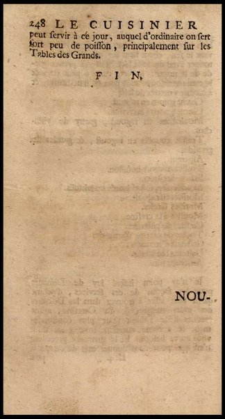 Le vrai cuisinier françois, enseignant la maniere de bien aprêter & assaisonner toutes sortes de viandes, grasses & maigres, ... Augmenté d'un Nouveau confiturier, qui apprend à bien faire toutes sortes de confitures, ... Du Maitre d'hotel et du Grand ecuyer-tranchant, ensemble d'une table alphabetique de matieres qui sont traiteées dans tout le livre. Par le sieur De La Varenne, ecuyer de cuisine de monsr. le Marquisd'Uxelles [!], ...