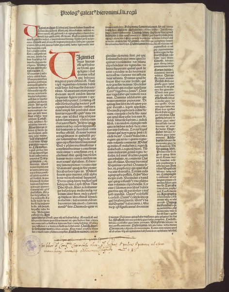 [Biblia Latina cum glossa ordinaria Walafridis Strabonis aliorumque et interlineari Anselmi Laudunensis] 2