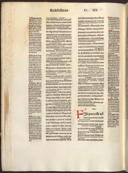 [Biblia Latina cum glossa ordinaria Walafridis Strabonis aliorumque et interlineari Anselmi Laudunensis] 3