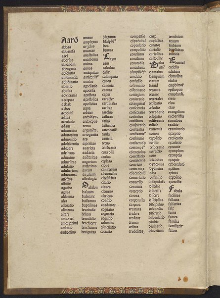 Margarita decreti, seu Tabula martiniana edita per fratrem Martinum ordinis predicatorum Domini Pape penitentiarium et cappellanum