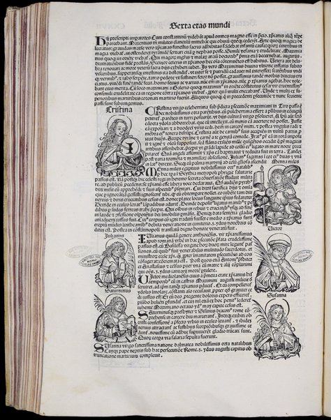 Registrum huius operis libri cronicarum cum figuris et ymaginibus ab inicio mundi