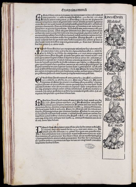 Registrum huius operis libri cronicarum cum figuris et ymaginibus ab inicio mundi