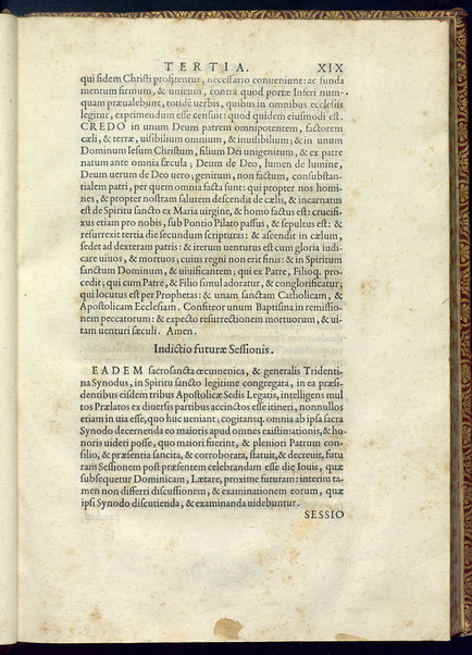 Canones, et decreta sacrosancti oecumenici, et generalis concilii Tridentini sub Paulo 3., Iulio 3., Pio 4., pontificibus max. Index dogmatum, & reformationis