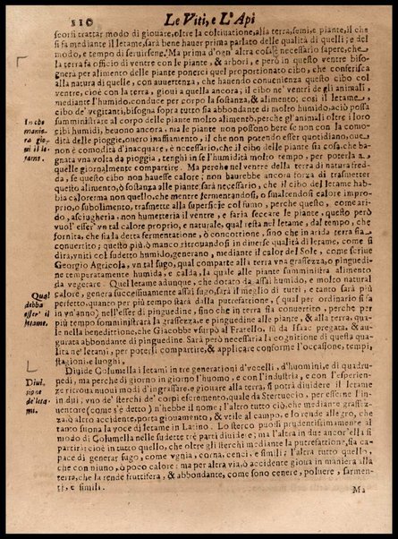 Economia del cittadino in villa del sig. Vincenzo Tanara libri 7