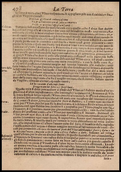 Economia del cittadino in villa del sig. Vincenzo Tanara libri 7