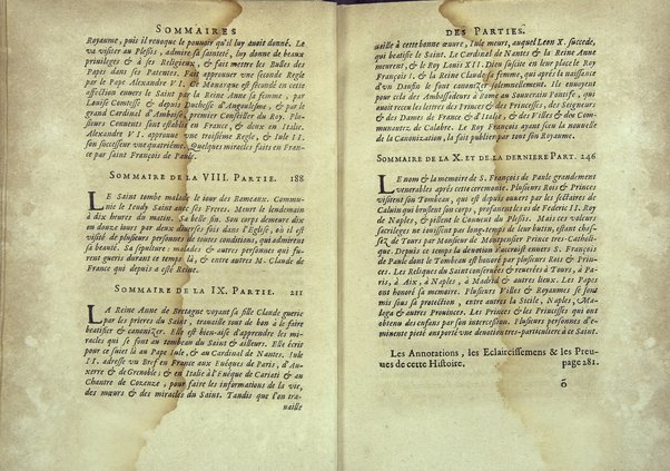 Le Portrait en petit de s. Francois de Paule, instituteur et fondateur de l'Ordre des minimes: ou l'histoire abregee de sa vie, de sa mort, & de ses miracles. ... Par F. Hilarion de Coste religieux de l'Ordre