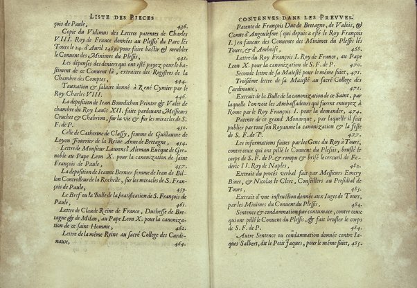 Le Portrait en petit de s. Francois de Paule, instituteur et fondateur de l'Ordre des minimes: ou l'histoire abregee de sa vie, de sa mort, & de ses miracles. ... Par F. Hilarion de Coste religieux de l'Ordre