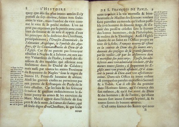 Le Portrait en petit de s. Francois de Paule, instituteur et fondateur de l'Ordre des minimes: ou l'histoire abregee de sa vie, de sa mort, & de ses miracles. ... Par F. Hilarion de Coste religieux de l'Ordre