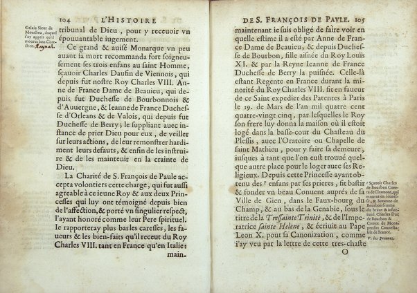 Le Portrait en petit de s. Francois de Paule, instituteur et fondateur de l'Ordre des minimes: ou l'histoire abregee de sa vie, de sa mort, & de ses miracles. ... Par F. Hilarion de Coste religieux de l'Ordre