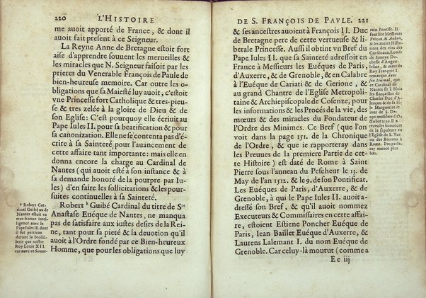 Le Portrait en petit de s. Francois de Paule, instituteur et fondateur de l'Ordre des minimes: ou l'histoire abregee de sa vie, de sa mort, & de ses miracles. ... Par F. Hilarion de Coste religieux de l'Ordre