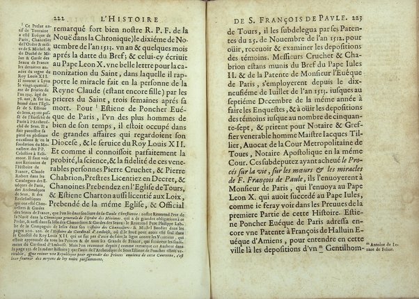 Le Portrait en petit de s. Francois de Paule, instituteur et fondateur de l'Ordre des minimes: ou l'histoire abregee de sa vie, de sa mort, & de ses miracles. ... Par F. Hilarion de Coste religieux de l'Ordre