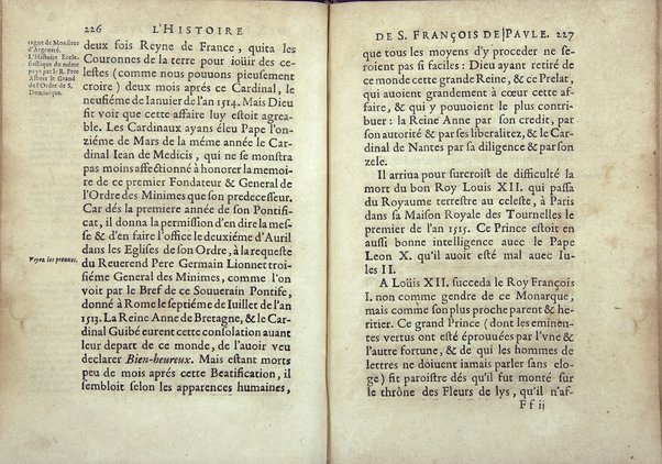 Le Portrait en petit de s. Francois de Paule, instituteur et fondateur de l'Ordre des minimes: ou l'histoire abregee de sa vie, de sa mort, & de ses miracles. ... Par F. Hilarion de Coste religieux de l'Ordre