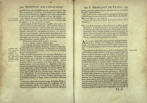 Le Portrait en petit de s. Francois de Paule, instituteur et fondateur de l'Ordre des minimes: ou l'histoire abregee de sa vie, de sa mort, & de ses miracles. ... Par F. Hilarion de Coste religieux de l'Ordre