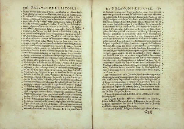 Le Portrait en petit de s. Francois de Paule, instituteur et fondateur de l'Ordre des minimes: ou l'histoire abregee de sa vie, de sa mort, & de ses miracles. ... Par F. Hilarion de Coste religieux de l'Ordre