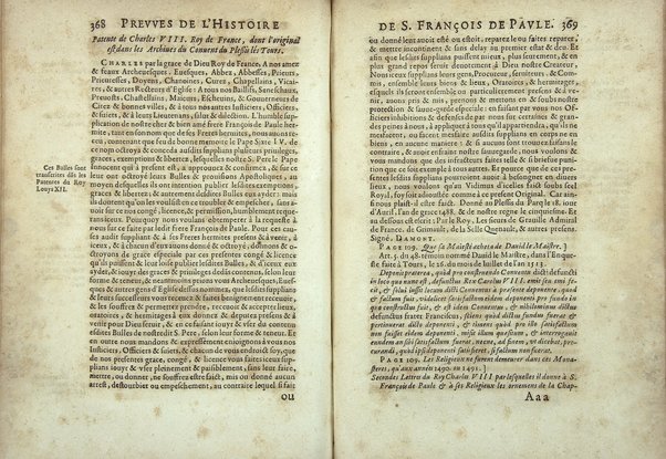 Le Portrait en petit de s. Francois de Paule, instituteur et fondateur de l'Ordre des minimes: ou l'histoire abregee de sa vie, de sa mort, & de ses miracles. ... Par F. Hilarion de Coste religieux de l'Ordre