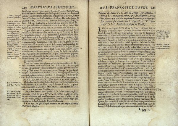 Le Portrait en petit de s. Francois de Paule, instituteur et fondateur de l'Ordre des minimes: ou l'histoire abregee de sa vie, de sa mort, & de ses miracles. ... Par F. Hilarion de Coste religieux de l'Ordre