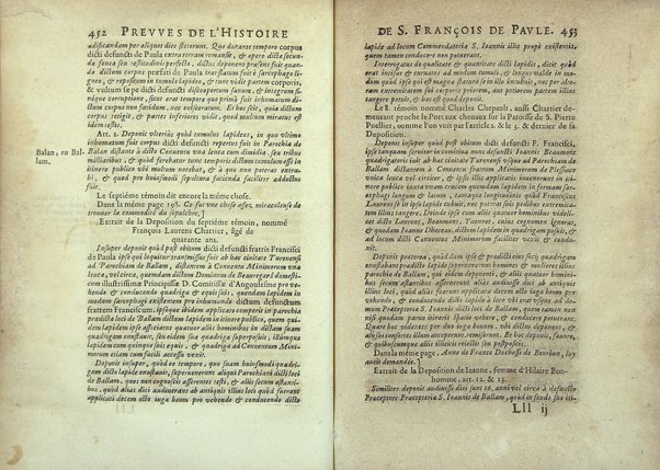 Le Portrait en petit de s. Francois de Paule, instituteur et fondateur de l'Ordre des minimes: ou l'histoire abregee de sa vie, de sa mort, & de ses miracles. ... Par F. Hilarion de Coste religieux de l'Ordre