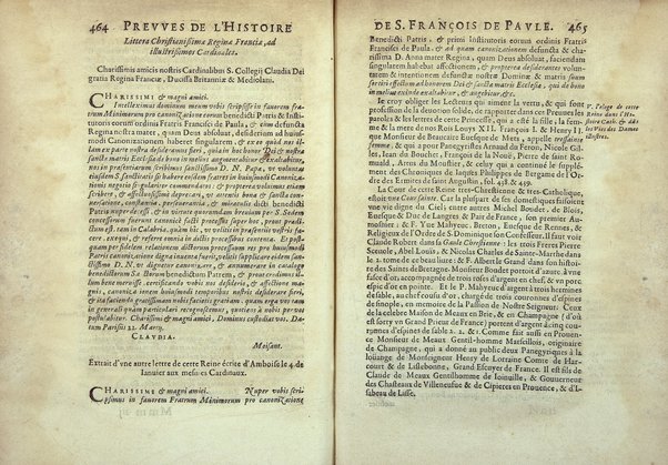 Le Portrait en petit de s. Francois de Paule, instituteur et fondateur de l'Ordre des minimes: ou l'histoire abregee de sa vie, de sa mort, & de ses miracles. ... Par F. Hilarion de Coste religieux de l'Ordre